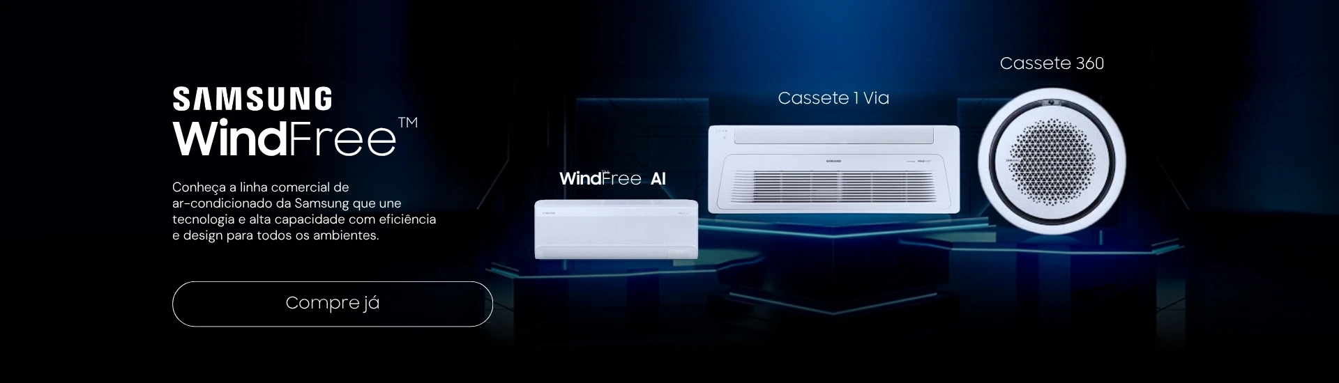 Ar-condicionado Samsung em oferta!