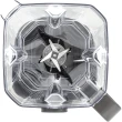 Liquidificador 1400 Full OLIQ610-220 1400W 3 e 2 Litros Jarra Plástica Antimicrobiana Preto 220V