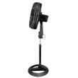 Ventilador de Coluna Britânia 170W 8 Pás 3 Velocidades Preto 110V