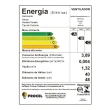 Ventilador de Coluna Britânia 170W 8 Pás 3 Velocidades Preto 110V
